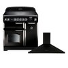 Rangemaster Classic Induction Range Cooker & Hood Pack, A Rated