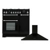 Rangemaster Kitchener�Dual Fuel Range Cooker & Hood Pack, A Rated