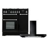 Rangemaster Kitchener�Dual Fuel Range Cooker & Hood Pack, A Rated