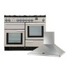 Rangemaster Professional Plus Gas Range Cooker & Hood Pack, A Rated