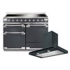 Rangemaster Elise�Induction Range Cooker & Hood Pack, A Rated