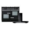 Rangemaster Professional Plus Gas Range Cooker & Hood Pack, A Rated