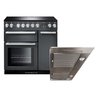 Rangemaster Nexus Induction Range Cooker & Hood Pack, A Rated