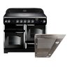 Rangemaster Classic Induction Range Cooker & Hood Pack, A Rated