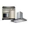 Rangemaster Encore Deluxe Induction Range Cooker & Hood Pack, A Rated