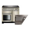 Rangemaster Encore Deluxe Induction Range Cooker & Hood Pack, A Rated