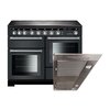 Rangemaster Encore Deluxe Induction Range Cooker & Hood Pack, A Rated