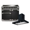 Rangemaster Elise Induction Range Cooker & Hood Pack, A Rated