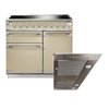 Rangemaster Elise Induction Range Cooker & Hood Pack, A Rated
