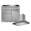 Rangemaster Elise Induction Range Cooker & Hood Pack, A Rated