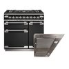 Rangemaster Elise Dual Fuel Range Cooker & Hood Pack, A Rated