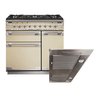 Rangemaster Elise Dual Fuel Range Cooker & Hood Pack, A Rated