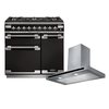 Rangemaster Elise Dual Fuel Range Cooker & Hood Pack, A Rated