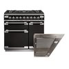 Rangemaster Elise Dual Fuel Range Cooker & Hood Pack, A Rated