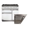 Rangemaster Elise Dual Fuel Range Cooker & Hood Pack, A Rated