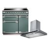 Rangemaster Elise Induction Range Cooker & Hood Pack, A Rated