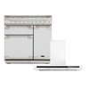 Rangemaster Elise Induction Range Cooker & Hood Pack, A Rated