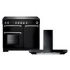 Rangemaster Kitchener Ceramic Range Cooker & Hood Pack