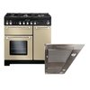 Rangemaster Kitchener Gas Range Cooker & Hood Pack