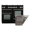 Rangemaster Nexus Dual Fuel Range Cooker & Hood Pack, A Rated