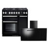 Rangemaster Nexus Dual Fuel Range Cooker & Hood Pack, A Rated