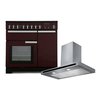 Rangemaster Professional Deluxe Induction Range Cooker & Hood Pack, A Rated