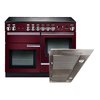 Rangemaster Professional Plus  Ceramic Range Cooker & Hood Pack, A Rated