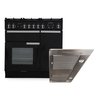 Rangemaster Professional Plus  Dual Fuel Range Cooker & Hood Pack