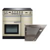 Rangemaster Professional Plus  Ceramic Range Cooker & Hood Pack