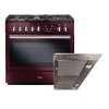 Rangemaster Professional Plus FX Dual Fuel Range Cooker & Hood Pack