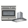 Rangemaster Professional Plus FX Induction Range Cooker & Hood Pack