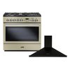 Rangemaster Professional Plus FX Dual Fuel Range Cooker and Hood Pack