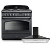 Rangemaster Classic FX Dual Fuel Range Cooker & Hood Pack, A+++ Rated