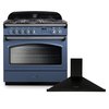 Rangemaster Classic FX Dual Fuel Range Cooker & Hood Pack, A Rated