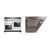 Rangemaster Professional Deluxe Induction Range Cooker & Hood Pack