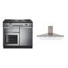 Rangemaster Professional Plus Gas Range Cooker & Hood Pack