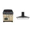 Rangemaster Classic Gas Range Cooker & Hood Pack