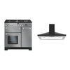 Rangemaster Kitchener Gas Range Cooker & Hood Pack