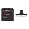 Rangemaster Professional Plus Dual Fuel Range Cooker & Hood Pack