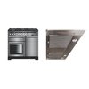 Rangemaster Encore Deluxe Dual Fuel Range Cooker & Hood Pack