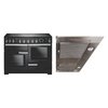 Rangemaster Professional Deluxe Induction Range Cooker & Hood Pack