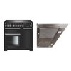 Rangemaster Encore Deluxe Induction Range Cooker & Hood Pack
