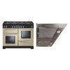 Rangemaster Kitchener Dual Fuel Range Cooker & Hood Pack