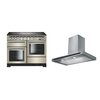 Rangemaster Encore Deluxe Induction Range Cooker & Hood Pack