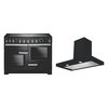 Rangemaster Professional Deluxe Induction Range Cooker & Hood Pack