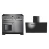 Rangemaster Kitchener Ceramic Range Cooker & Hood Pack