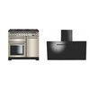 Rangemaster Encore Deluxe Dual Fuel Range Cooker & Hood Pack