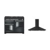 Rangemaster Encore Deluxe Dual Fuel Range Cooker & Hood Pack