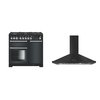 Rangemaster Encore Deluxe Dual Fuel Range Cooker & Hood Pack