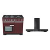 Rangemaster Professional Deluxe Dual Fuel Range Cooker & Hood Pack